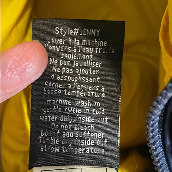 Ookpik Wolrd Navy Blue Hooded Puffer Jenny Jacket - Picture 4 of 9